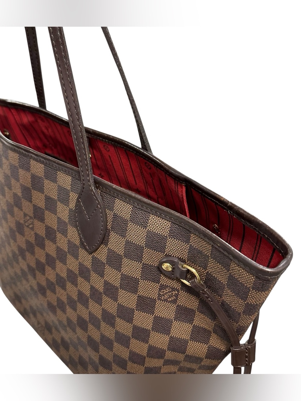 Louis Vuitton Damier Ebene Neverfull MM Tote Bag - Picture 5 of 16
